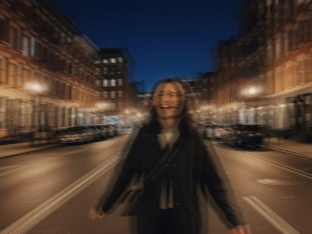 A blurry handheld photo with visible camera shake, before AI deblur